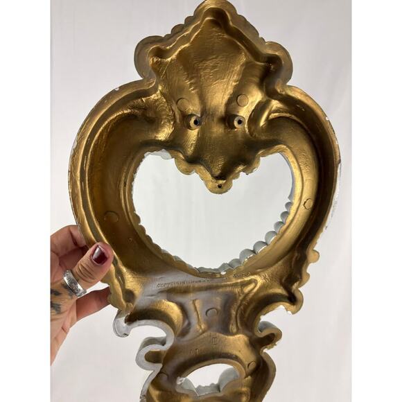 VTG Homco Home Interior Large White Ladle Spoon Wall Plaque Syroco 1970s - Picture 4 of 16